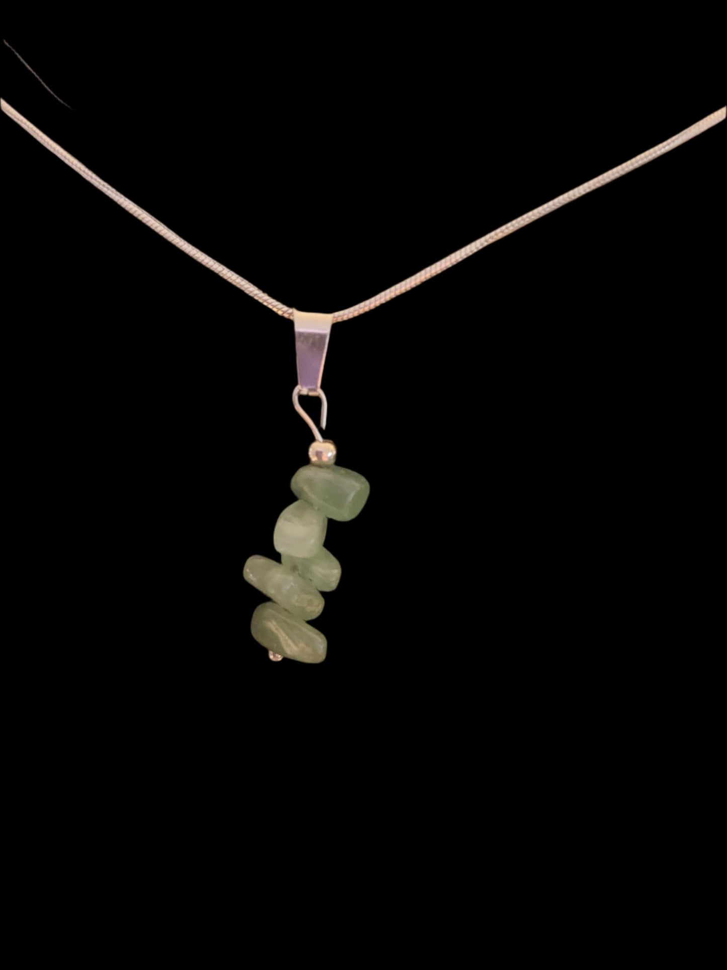 Handmade Crystal Chip Necklace