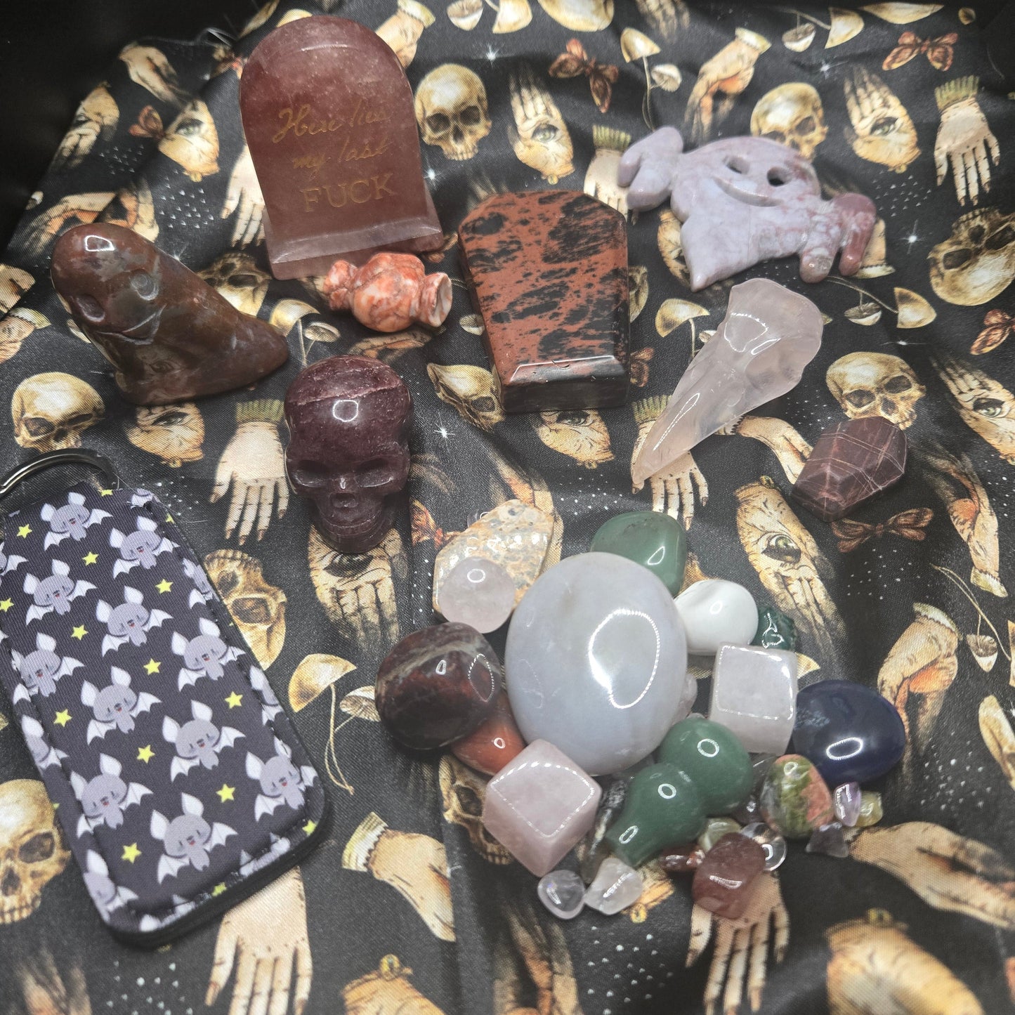 Red Stone Halloween Themed Box