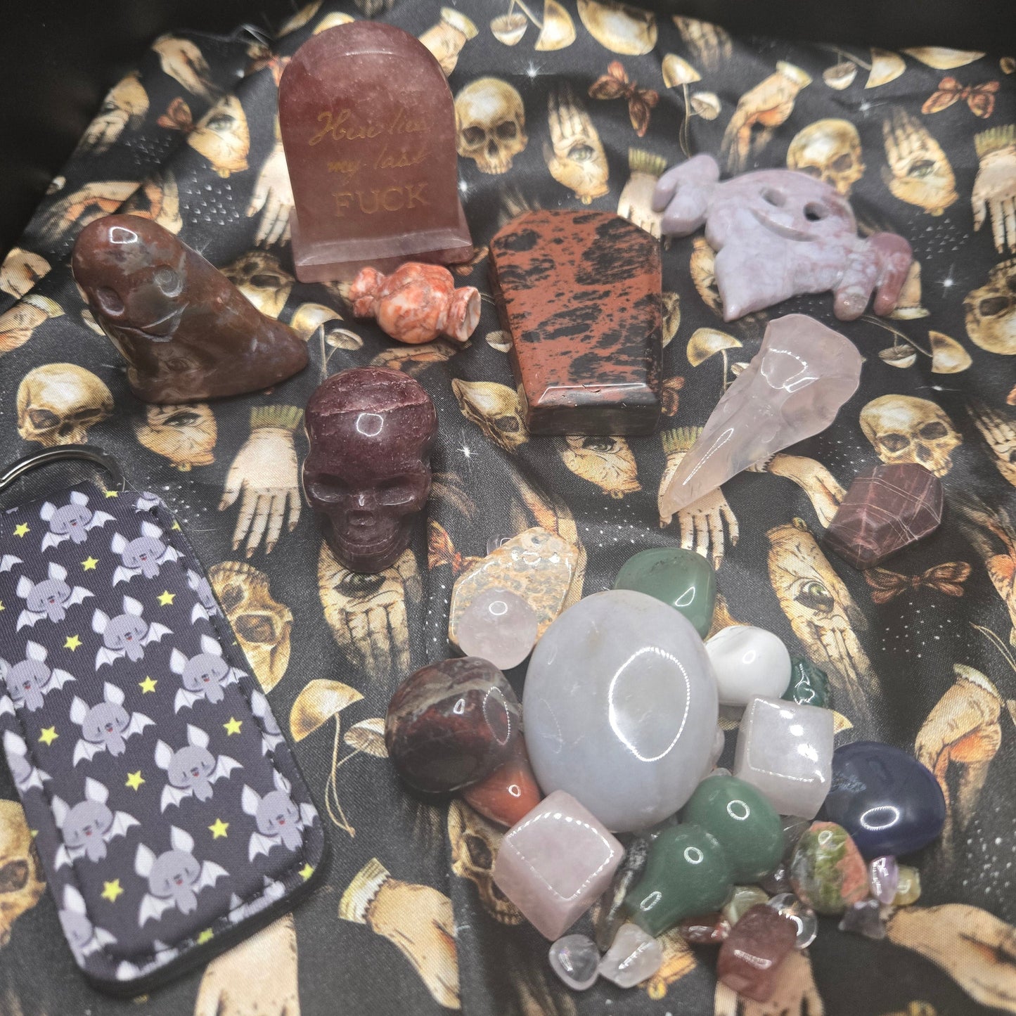 Red Stone Halloween Themed Box