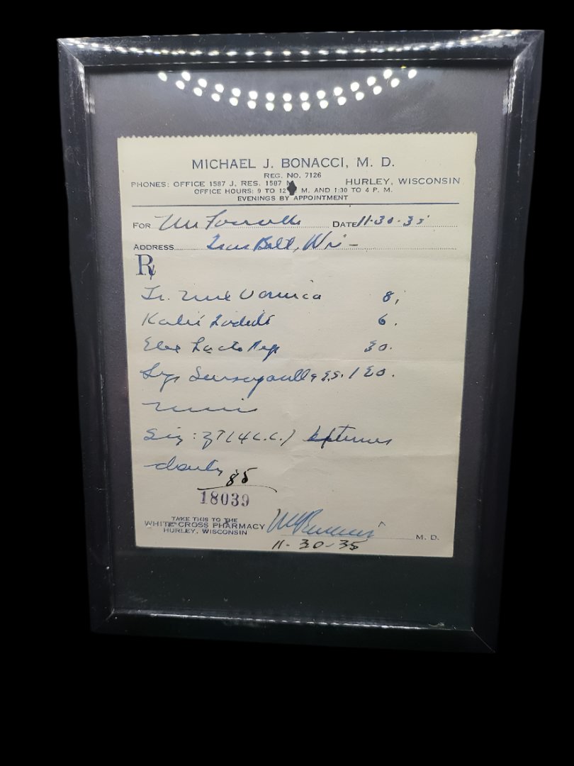 1935 Rx Prescription