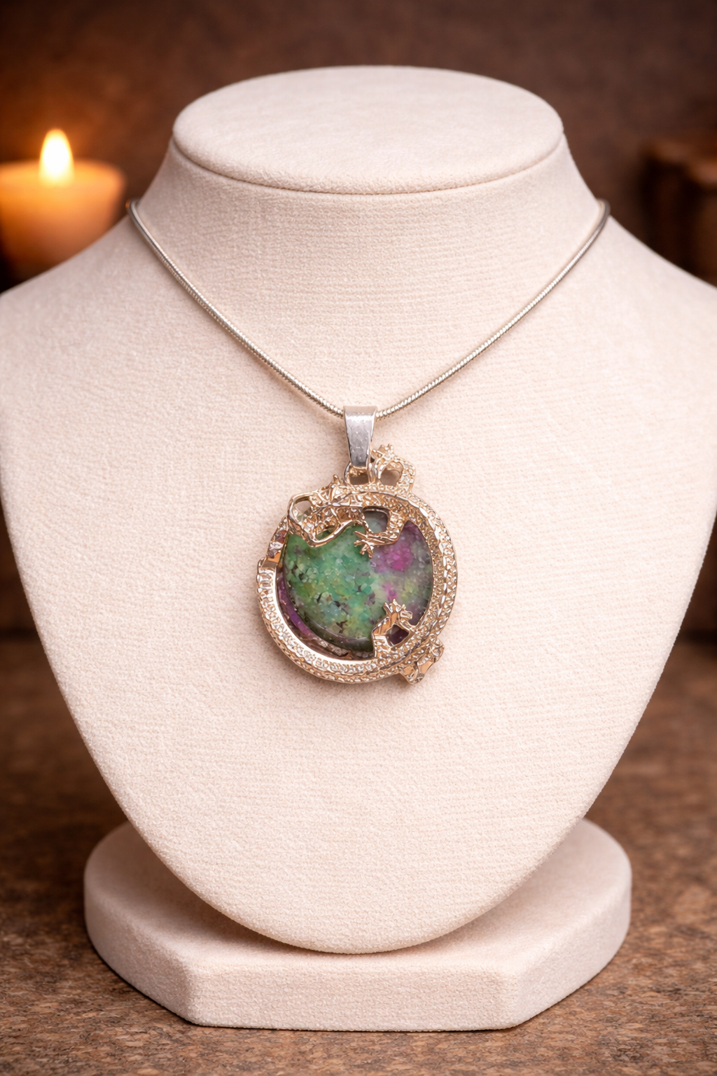 Moss Agate Pendant