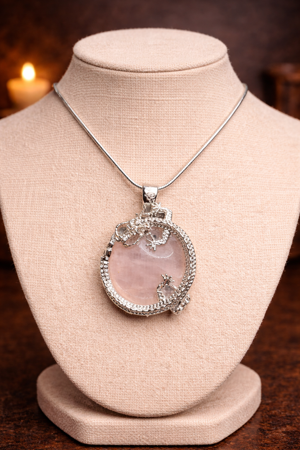 Rose Quartz Pendant