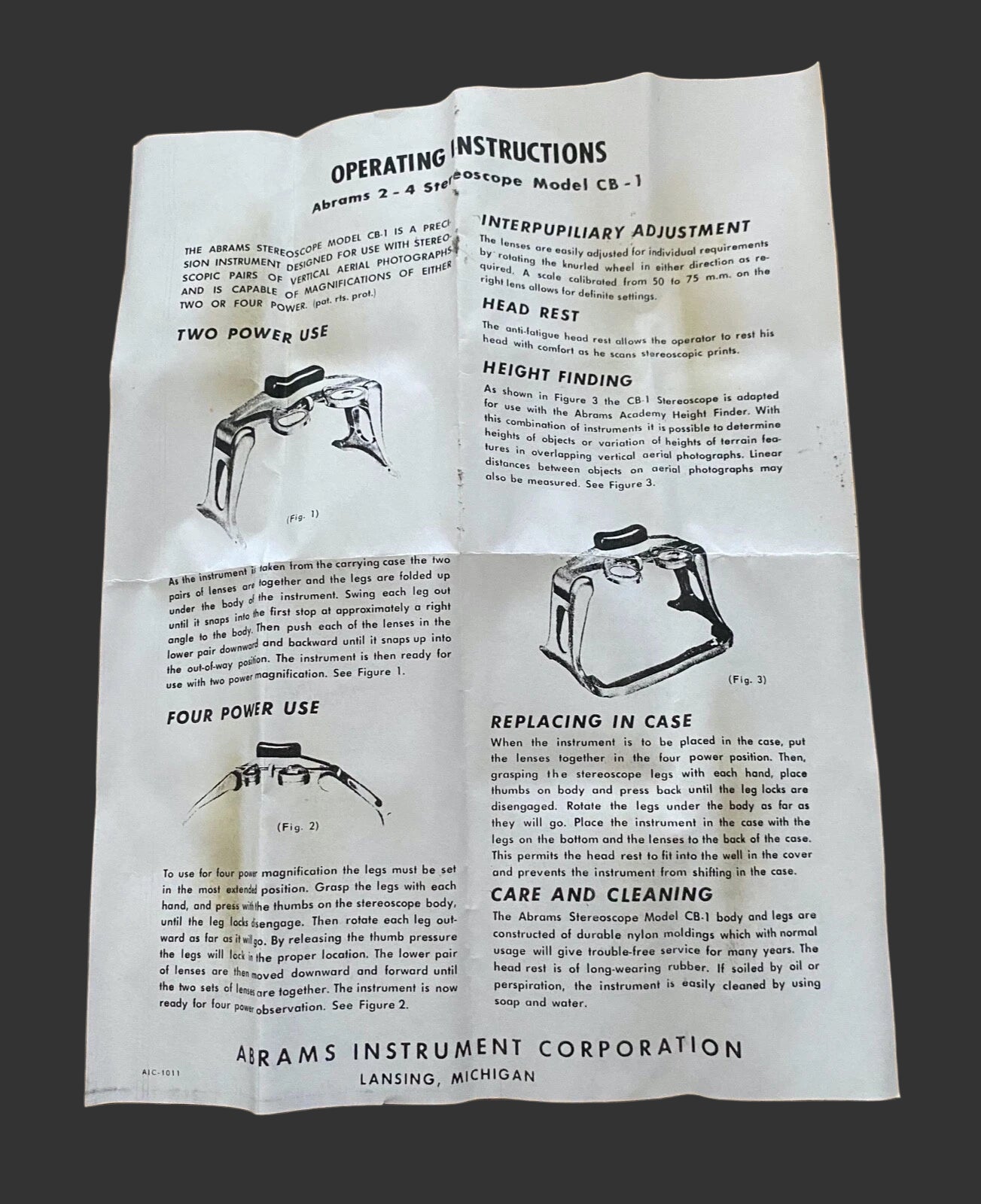 Abrams Stereoscope