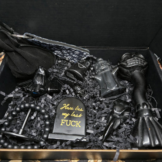 Obsidian Halloween Themed Crystal Box #9
