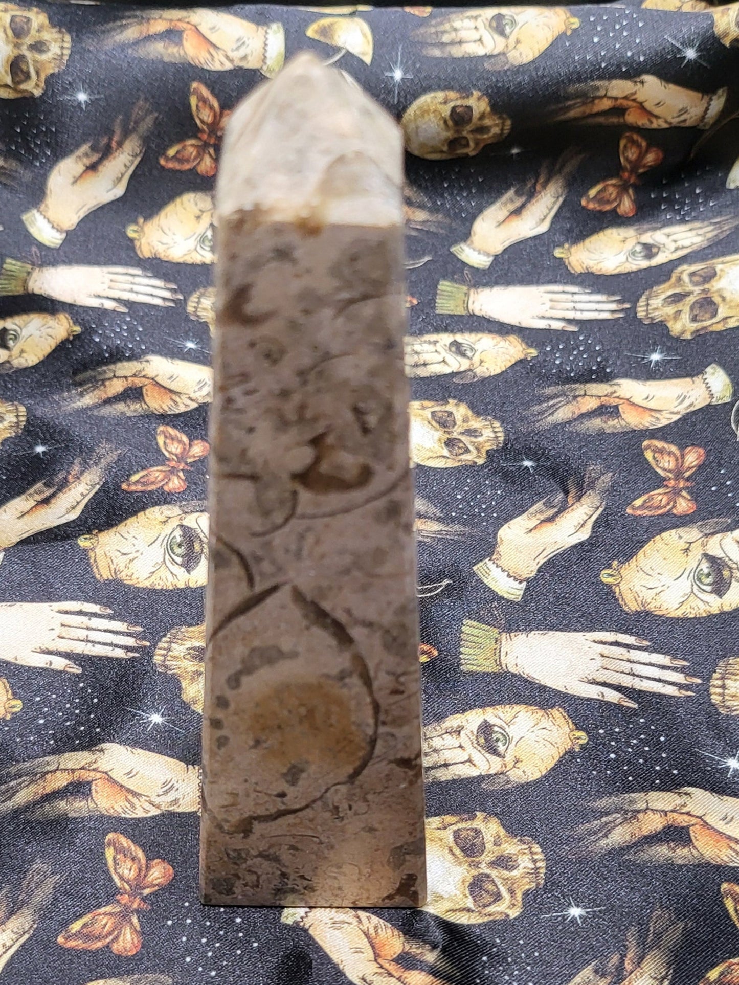 Polished Fossil Stone Tower