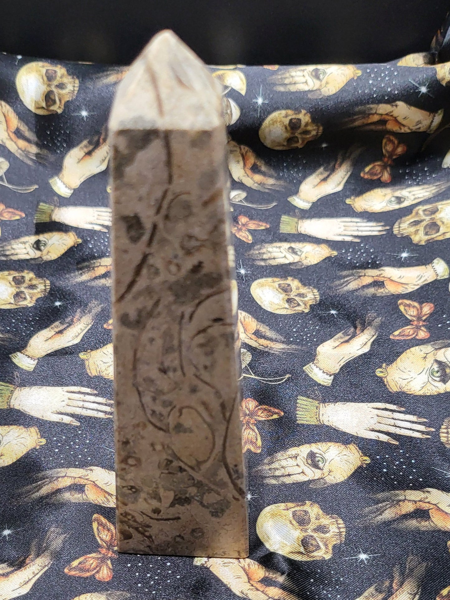 Polished Fossil Stone Tower