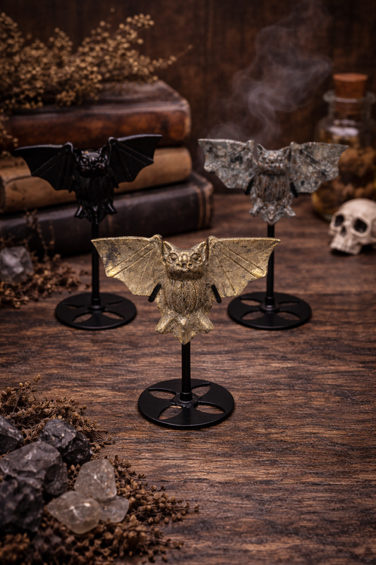 Crystal Bat Carvings
