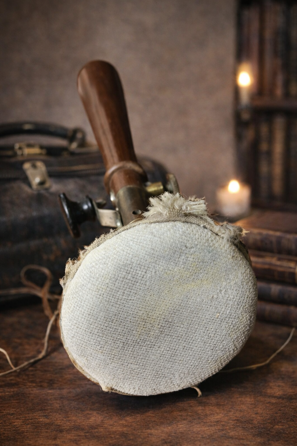 Antique electrotherapy electrode