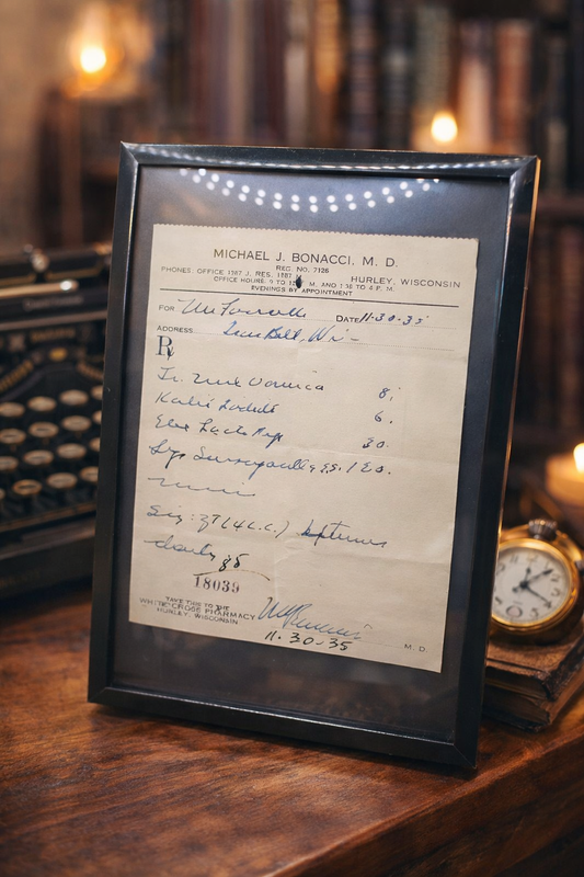 1935 Original Prescription