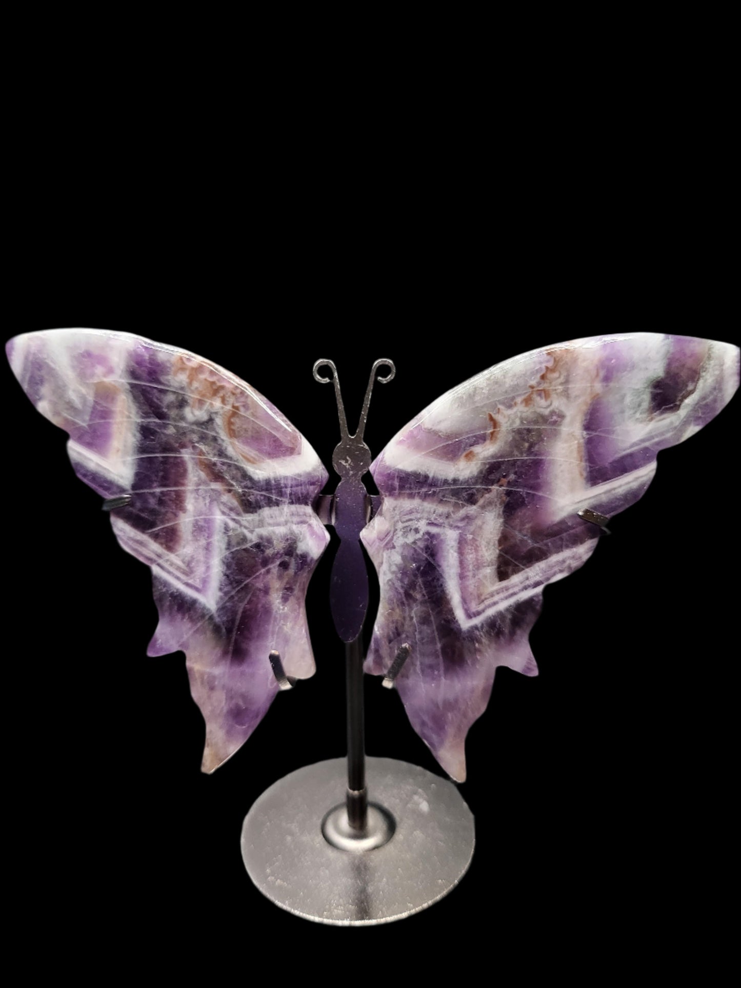 1 Pair Natural Dream Amethyst Butterfly Wings