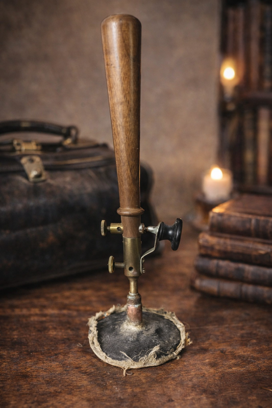 Antique electrotherapy electrode