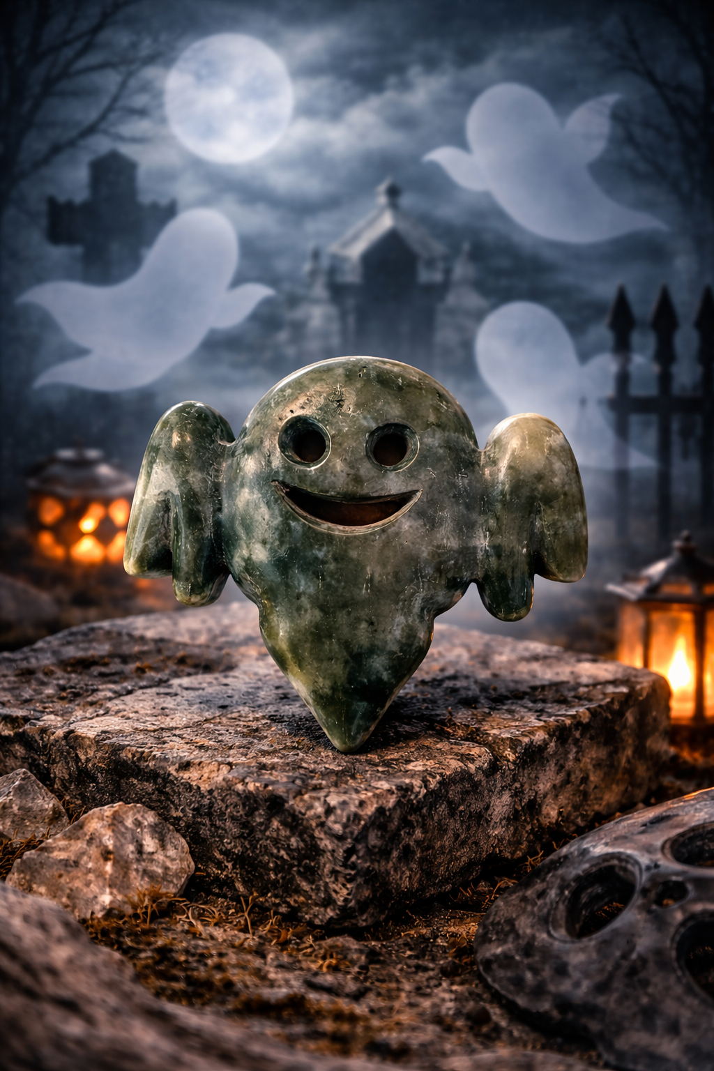 Crystal Ghost Carvings