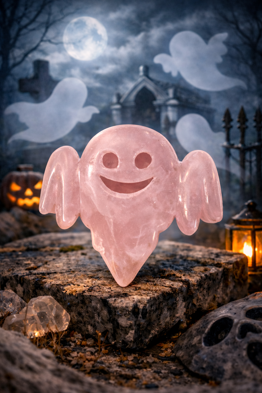 Crystal Ghost Carvings